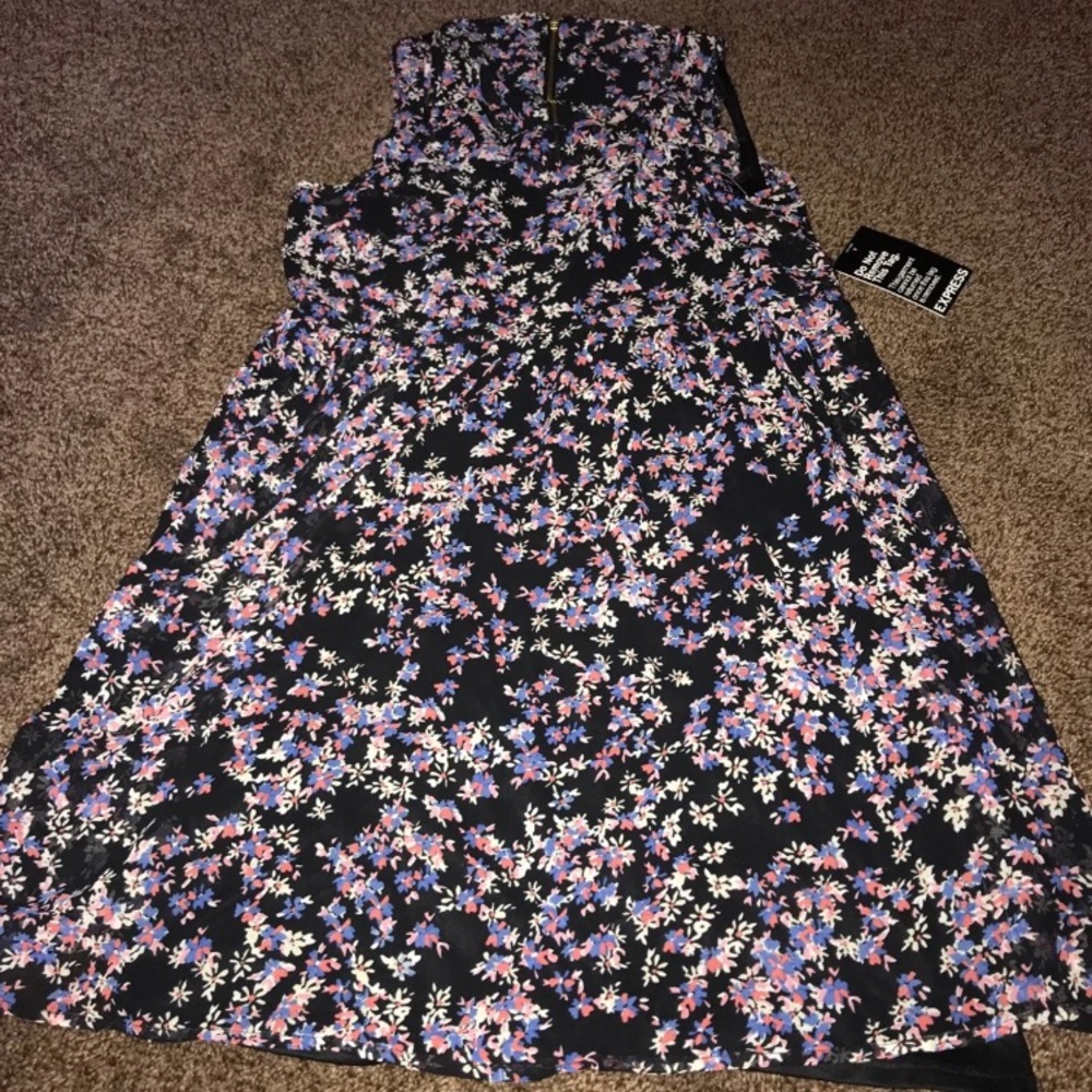 Express Floral Summer Dress Size Small